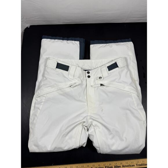 Arctix Women’s Insulated Snow Ski Pants Size Medium White Waterproof Winter - Picture 1 of 4